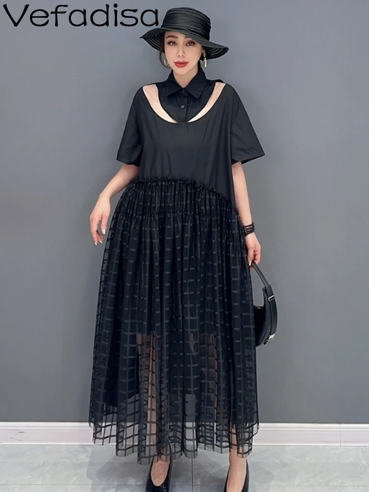 

Женское Повседневное платье-рубашка Vefadisa, модель ZY1508 на лето, 2023