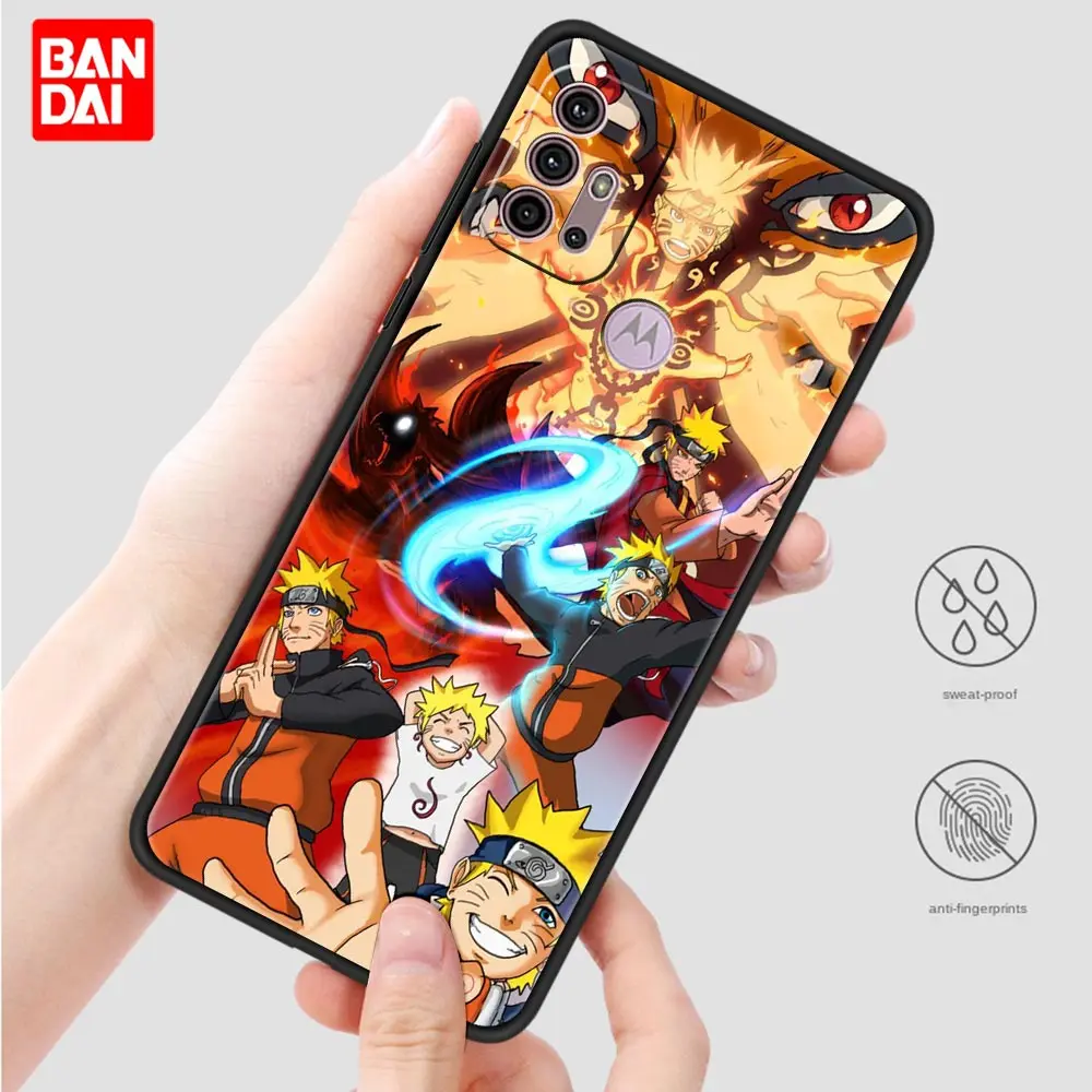 cover case for motorola moto g30 g50 g60 g8 g9 g200 g31 g60s power plus play lite bag capa armor phone soft naruto anime dark free global shipping