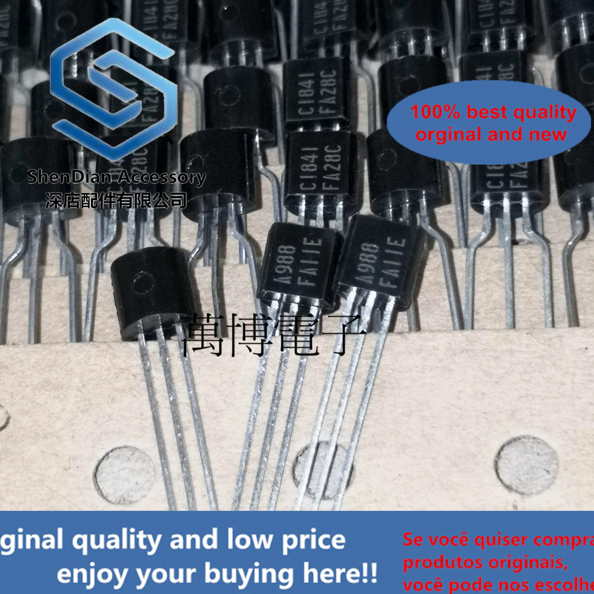 

10pairs only orginal new brand new original A988 C1841 2SA988 2SC1841 F file