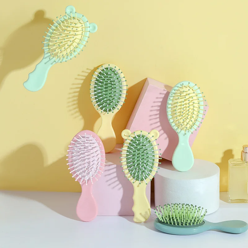 Ful Mini Combs For Baby Kids Children Portable Head Massager Hair Brush Comb Styling Tool Accessories