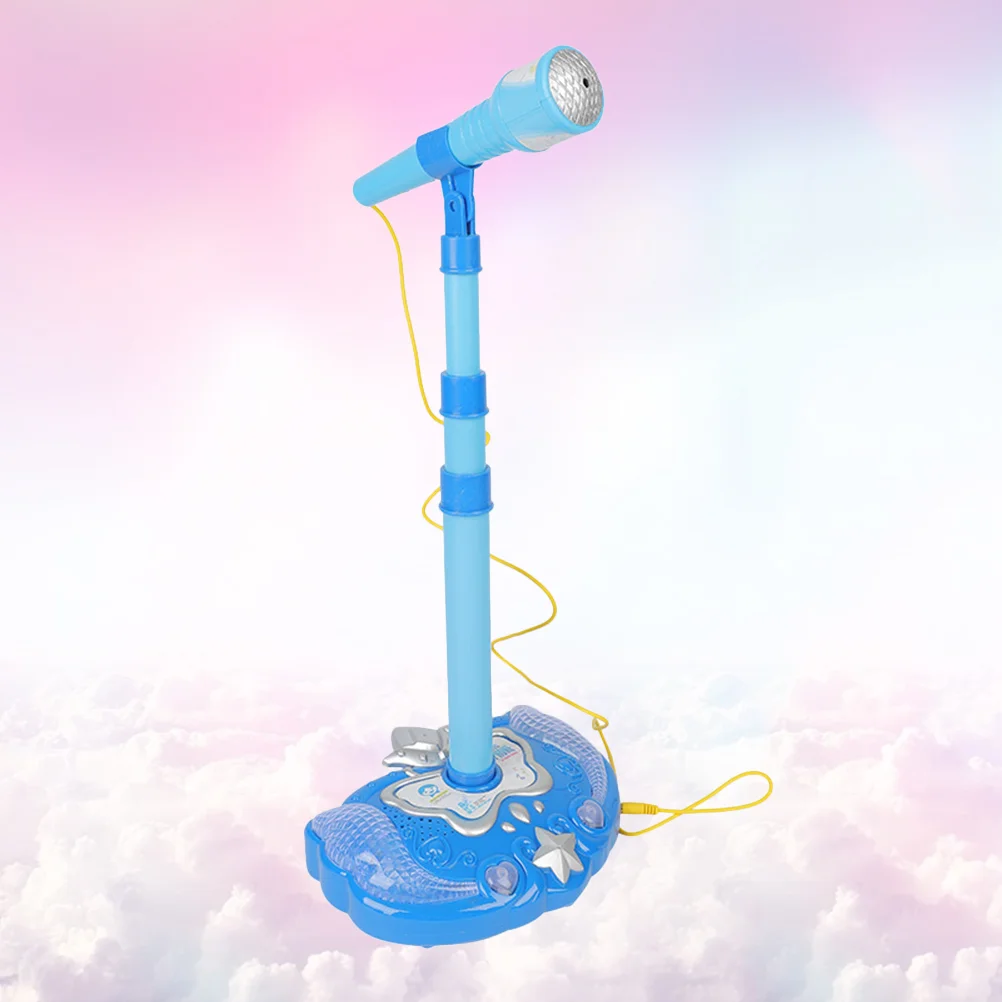 

Kids Microphone Karaoke Stand Machine Toy Up Mic Music Speaker Singing Children Standing Mp3 Play Microphones Girls Plaything