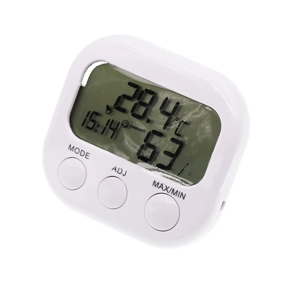 mini high precision temperature humidity sensor indoor digital lcd display home office electronic thermometer hygrometer free global shipping