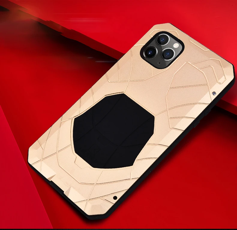 

Imatch Aluminum Metal Silicone Shockproof Cases Cover For Apple Iphone 13 12 11 Pro Xs Max Mini X Xr Dirt Shock Proof Cover Case