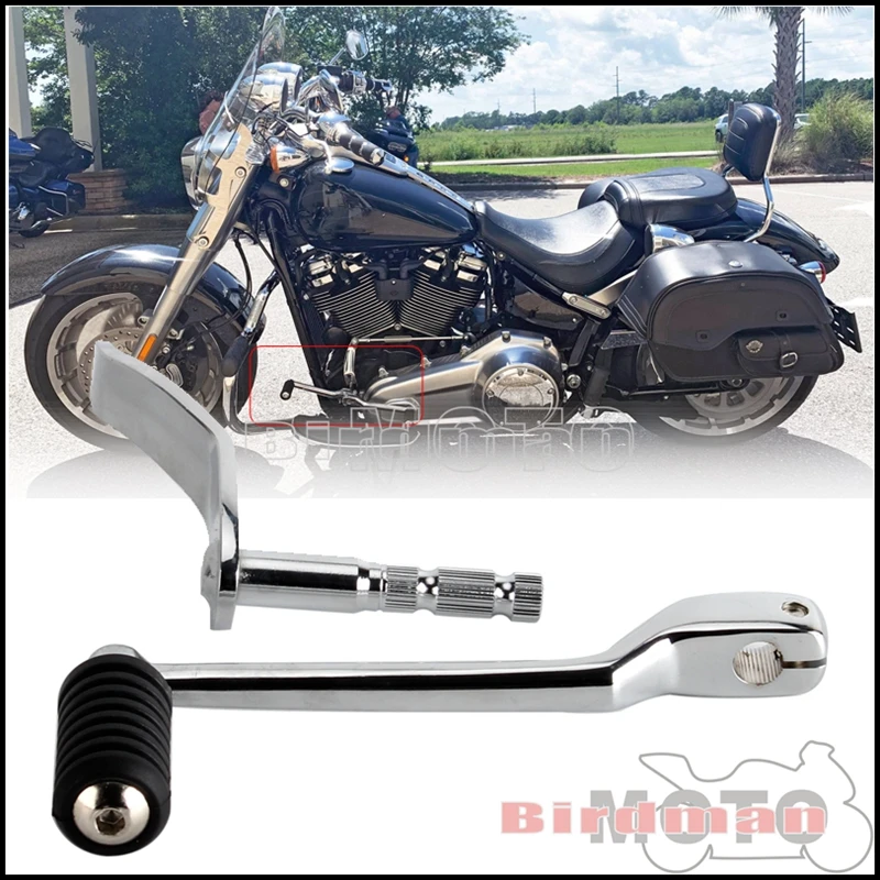 

Aluminium Foot Heel Shift Lever For Harley Softail Heritage Classic FLHC FLFB Deluxe 2018-up Motorcycle Accessories Shifter Peg
