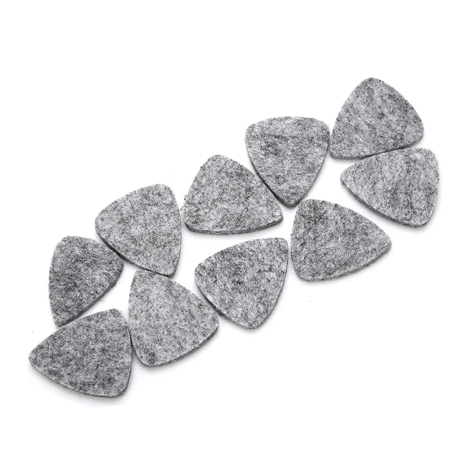 Фото 10 шт. высококачественных фетровых медиаторов (плектрумов) 3 мм для гитары и укулеле №3