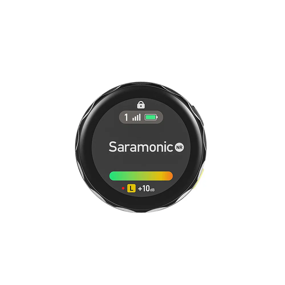 Беспроводной смарт-микрофон Saramonic BlinkMe B2 2 4 ГГц с сенсорным экраном настраиваемый