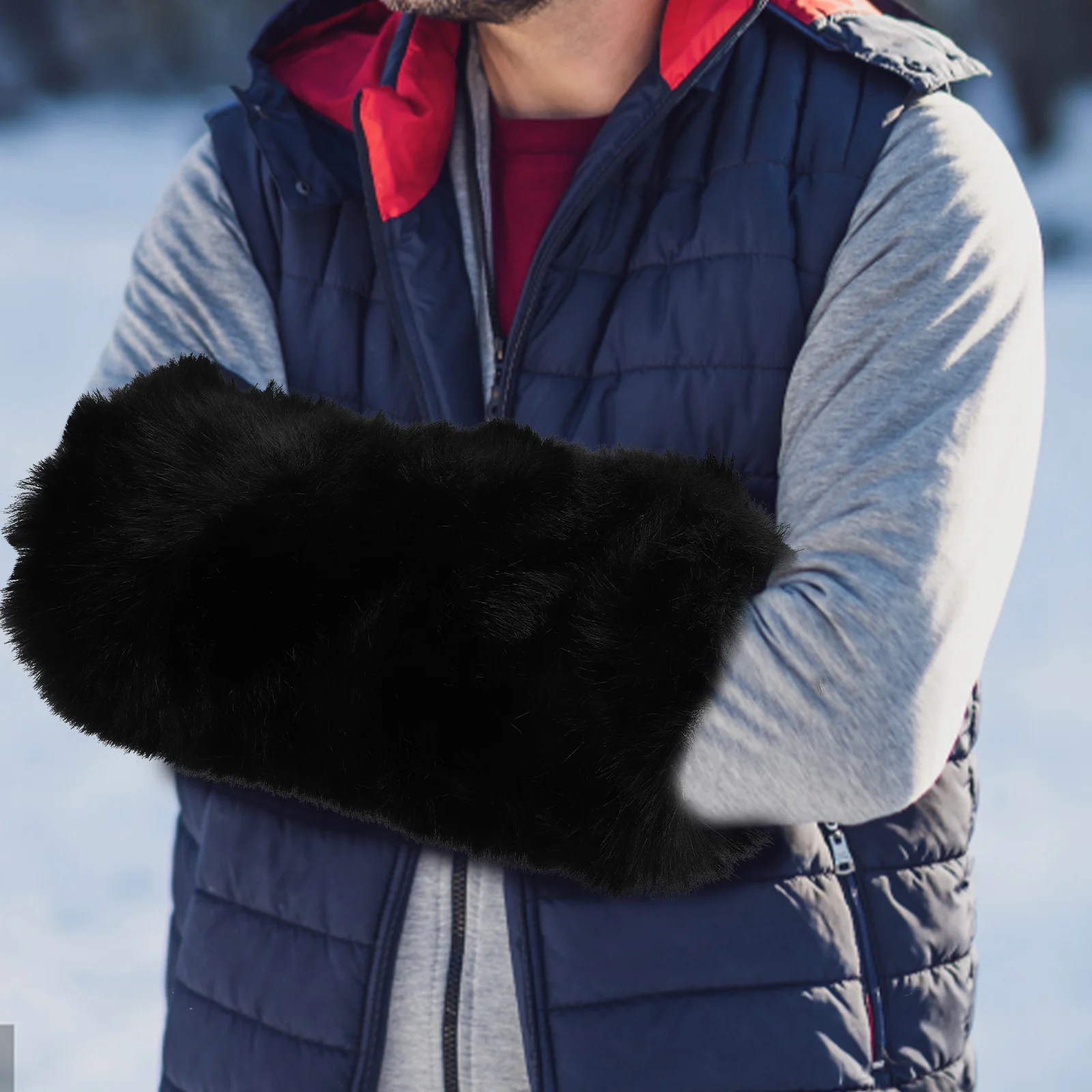 Плюшевая грелка для рук муфта женщин зимние аксессуары нежная сумка подвесная из