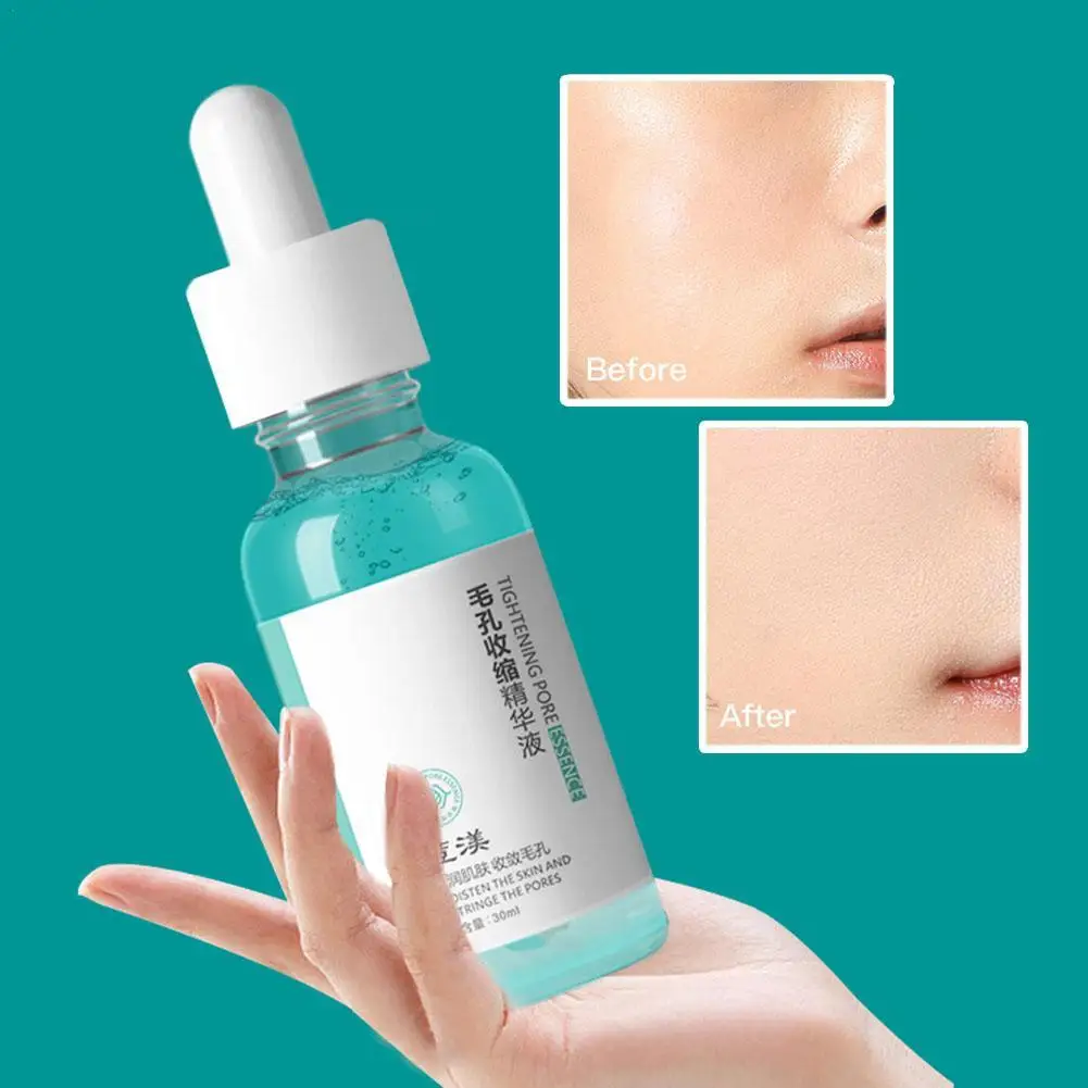 

5X Pore Shrinking Face Serum Moisturizing Nourish Oil-Control Firming Smooth Pores Repair Essence Rejuvenation Korean Cosmetics