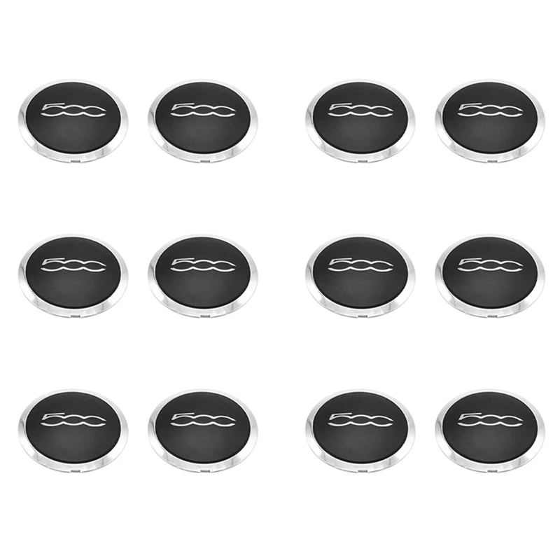 Колпачки ступицы колеса Abarth для Fiat 133 12 шт. 500 мм 68078419AC 68078421AC пылезащитные колпачки