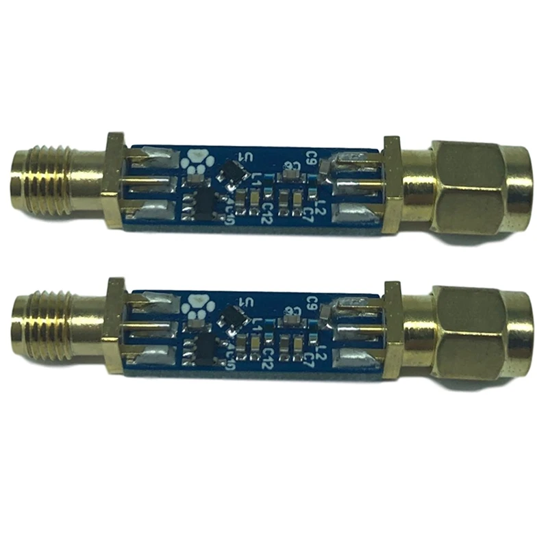 

2X LNA For RTL Based SDR Receivers Low Noise Signal Amplifier 0.05-4Ghz