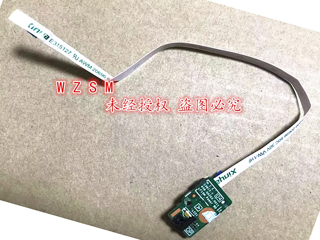 

For Lenovo FLEX 2 15 2-15 laptop Power Button Board with Cable switch Repairing Accessories 5C50F76769