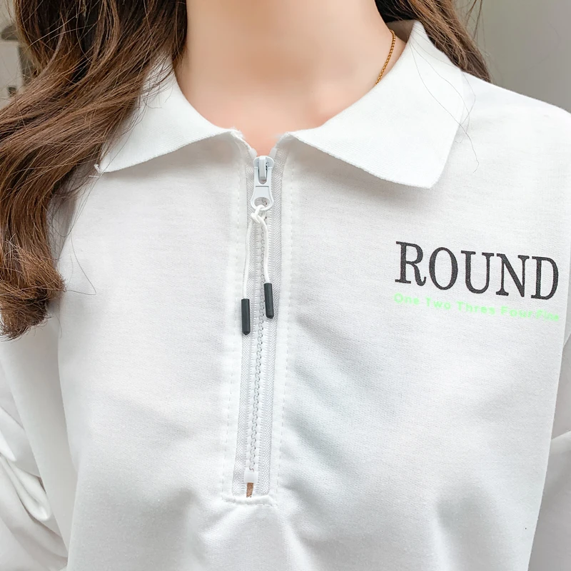 Осень 2021 женские толстовки большого размера модные укороченные топы с надписью