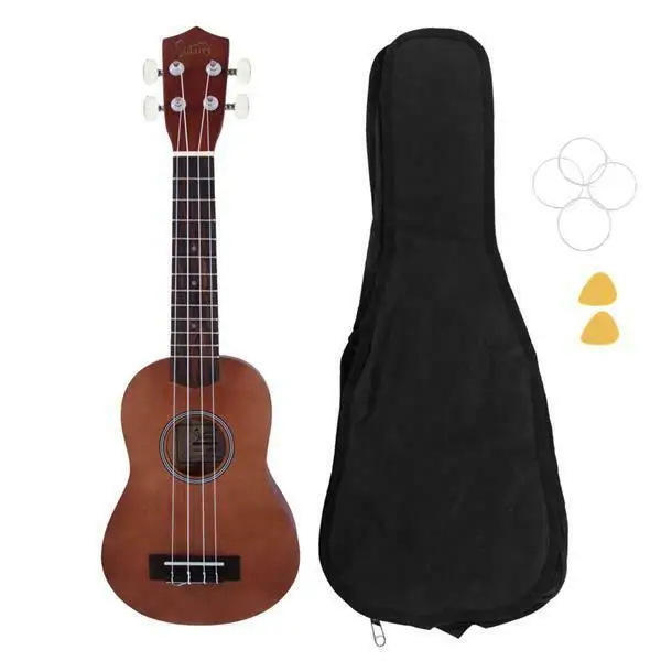 

UK101 21" Pure Color Rosewood Fingerboard Basswood Soprano Ukulele with Bag