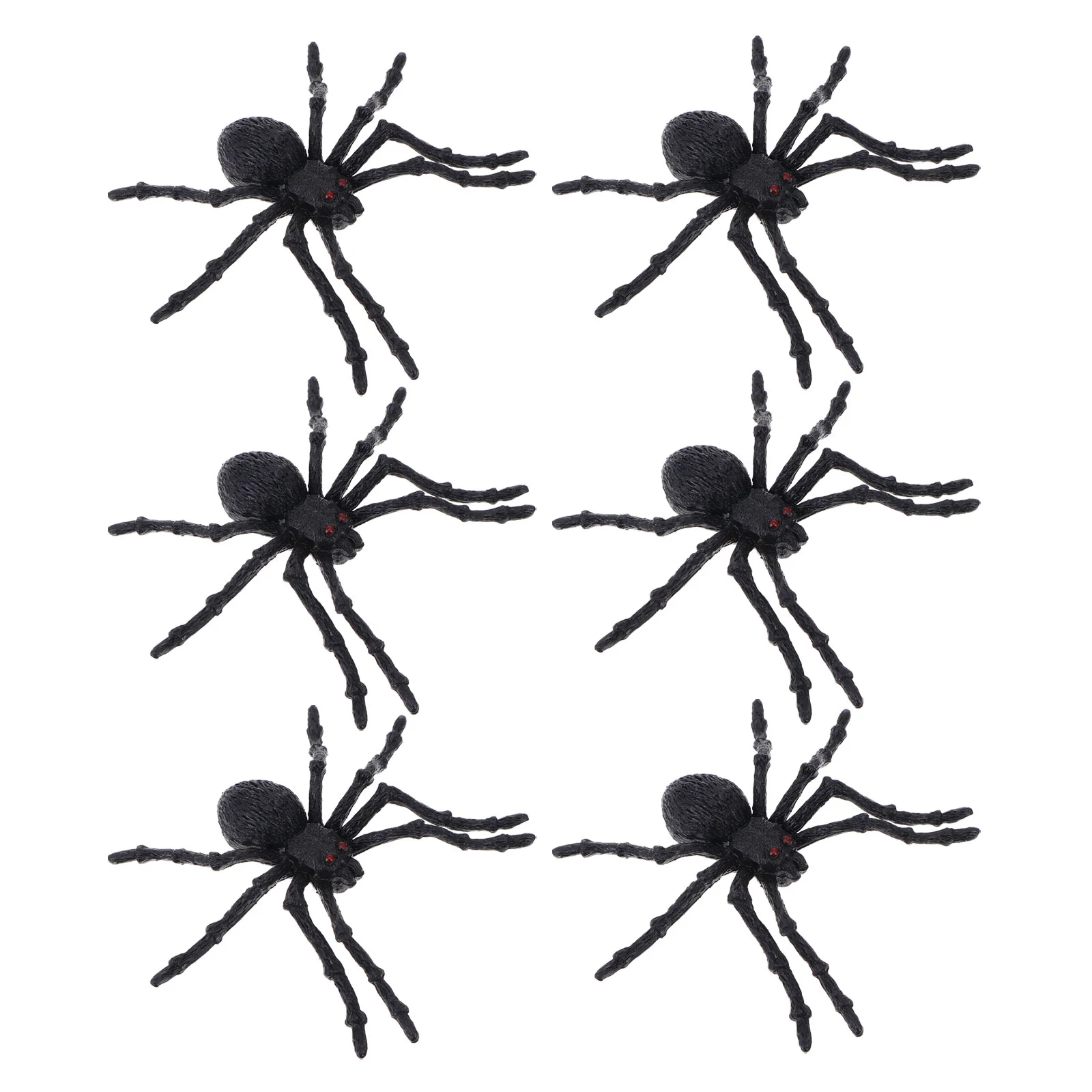 

10PCS Emulation Plastic Long-legged Spider Haunted House Scene Decor