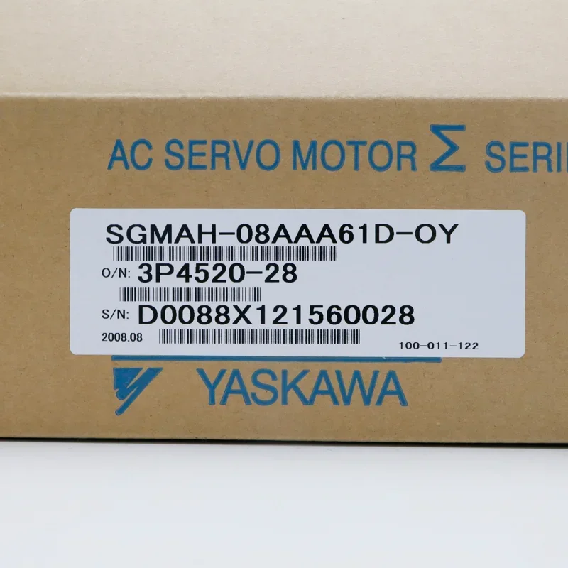 SGMAH-08AA61D-OY Совершенно новый серводвигатель YASKAWA Sigma-II