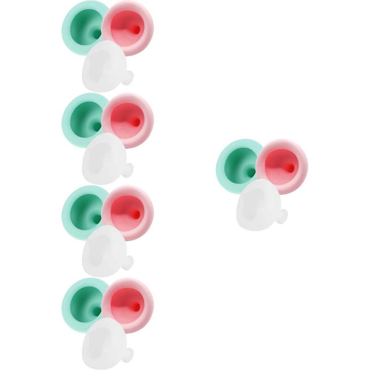 

pcs Percussion Cups Mucus Remove Cups Infant Sputum Removers Supplies