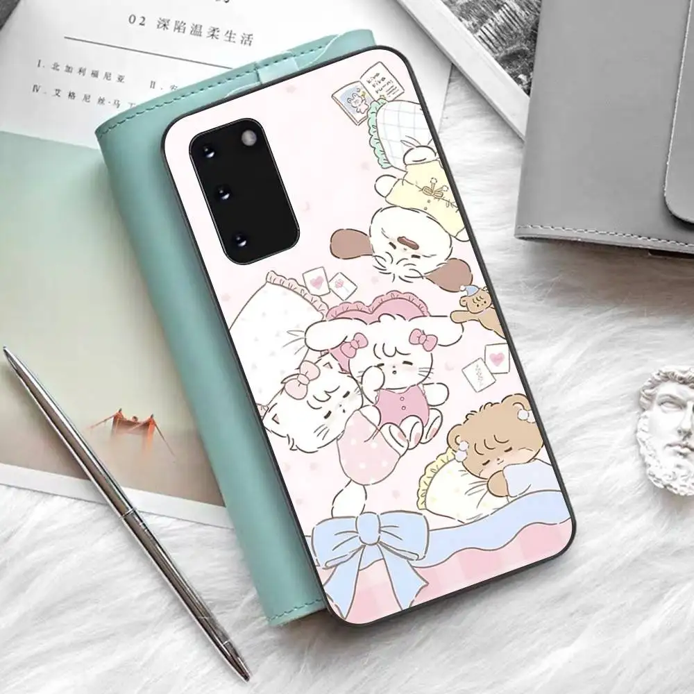 Чехол для телефона Cute Cat Mikko для Samsung S 24 Fe 25 Ultra Plus 20 Lite 21 30 22 23 24 22 Ultra 5G Fundas (art.: 3920db4db08ce) - 3920db4db08ce