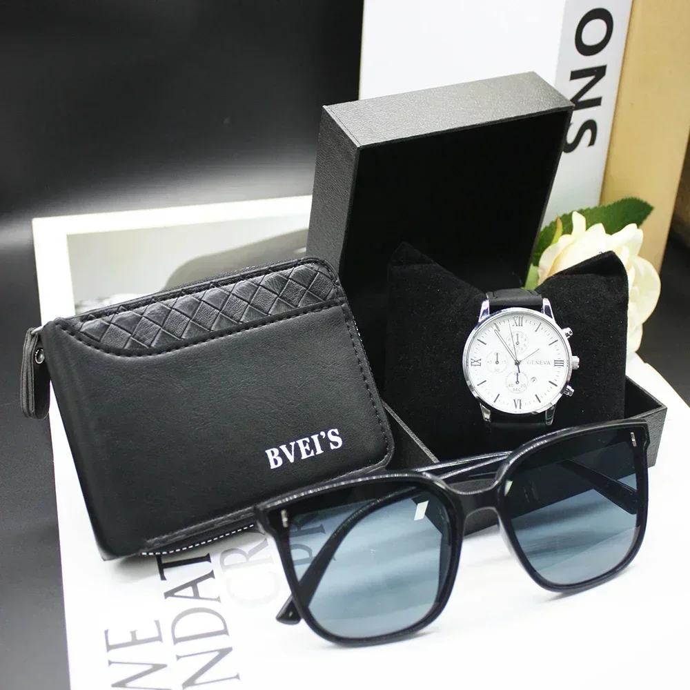 DUTRIEUX Мужской кошелек Роскошный брендовый дизайнерский комплект из трех