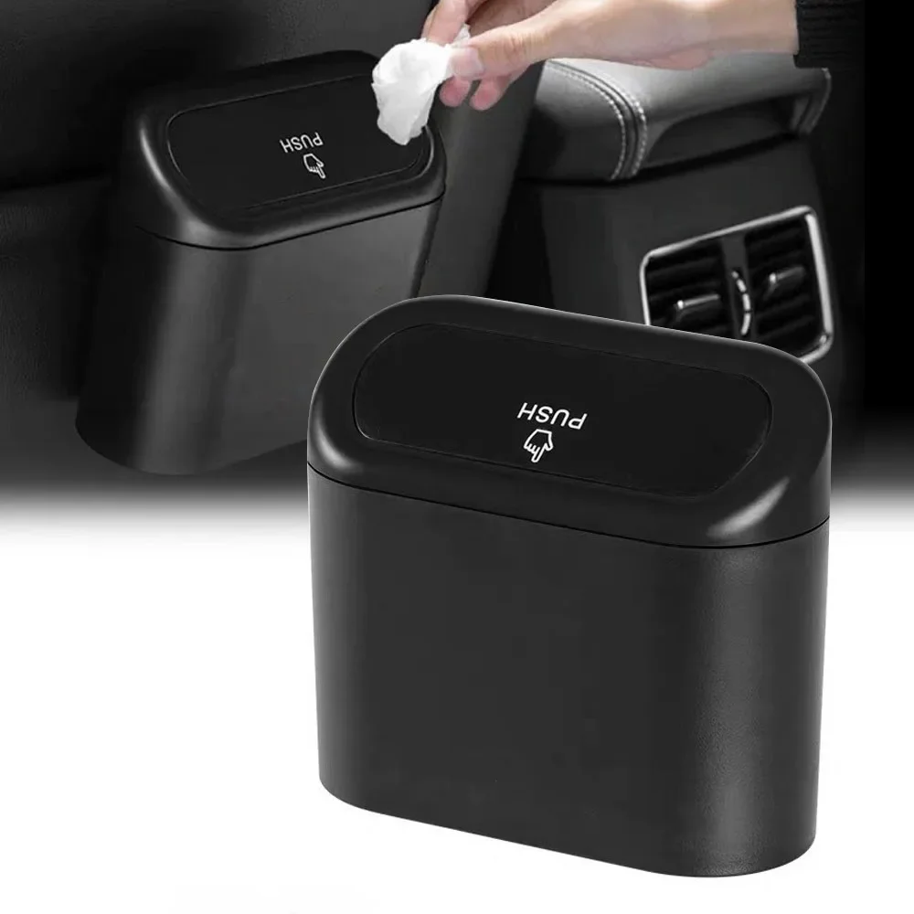 Автомобильный мусорный бак Портативный подвесной мини-корзина для мусора с