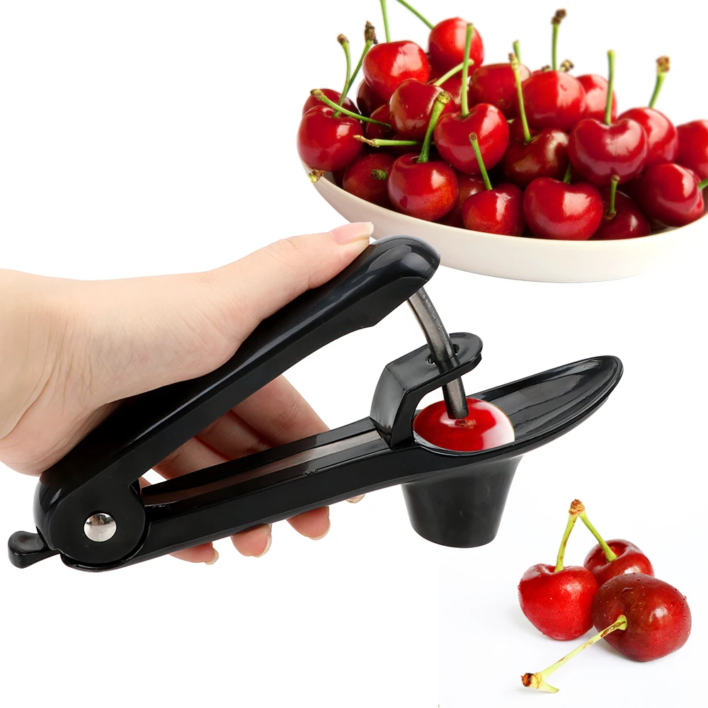 7.8inch Cherry Fruit Kitchen Pitter Remover Olive Core Corer Remove Pit Tool Seed Gadget Stoner Kitchen Tools Accessories