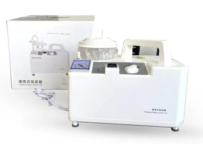 Электрический хирургический вакуумный экстрактор Phlegm со стальным и пластиковым