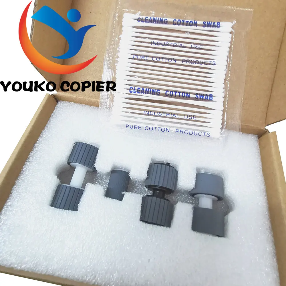 

2set L2755-60001 ADF Paper Pickup Feed Roller Kit for HP Scanjet Enterprise Flow 7000 S3 5000 S4 3000 S3 3000 L2756A JAPAN