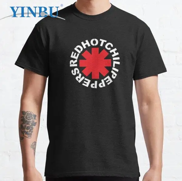 

Fascinating RHCP Design Unisex YINBU brand 2023 new in t-shirt Top quality cotton Graphic Tee