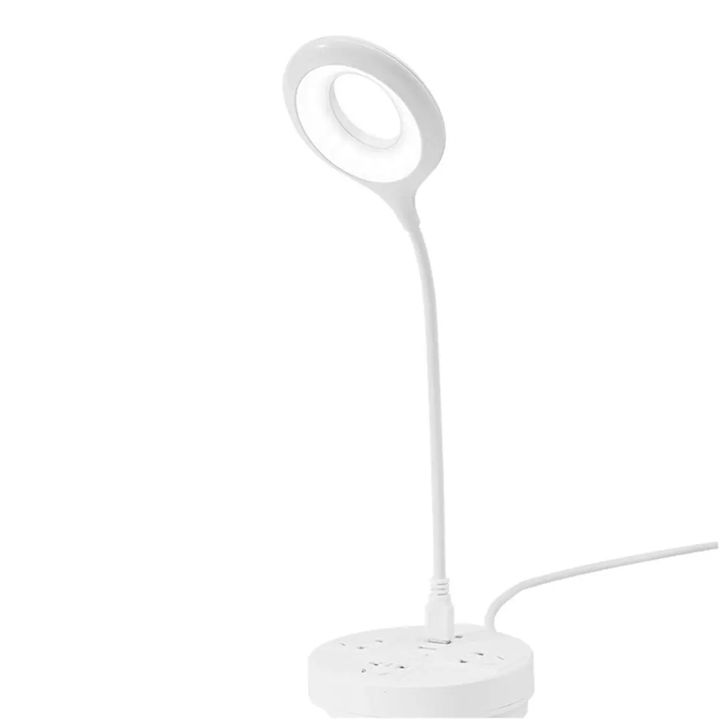 

Direct Plug-in USB Bent Arbitrarily Eye Protection Desk Lamp Ring Light Uniform And Soft Durable Light