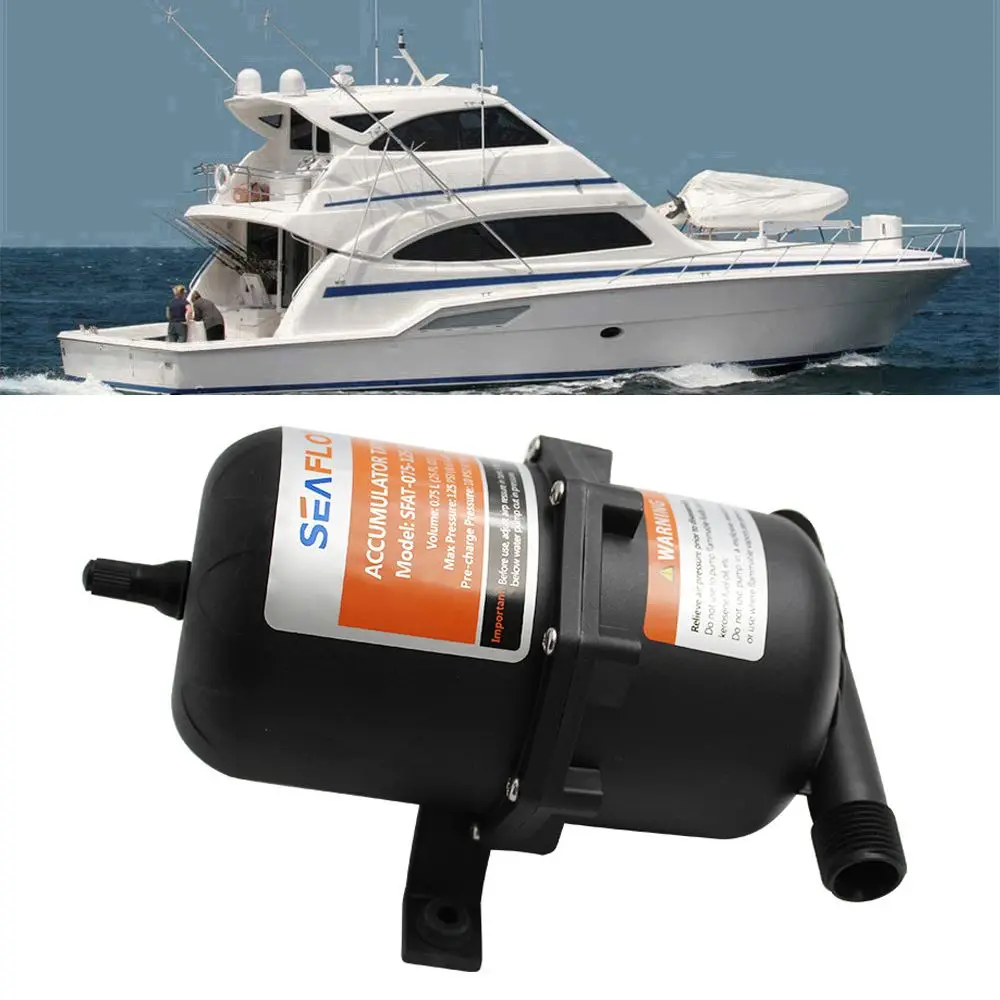 

0.75L Electric Yacht Whale Pumps Boat High Flow Water Purifier Self Priming Micro Pressure Tank Marine Diaphragm Pump