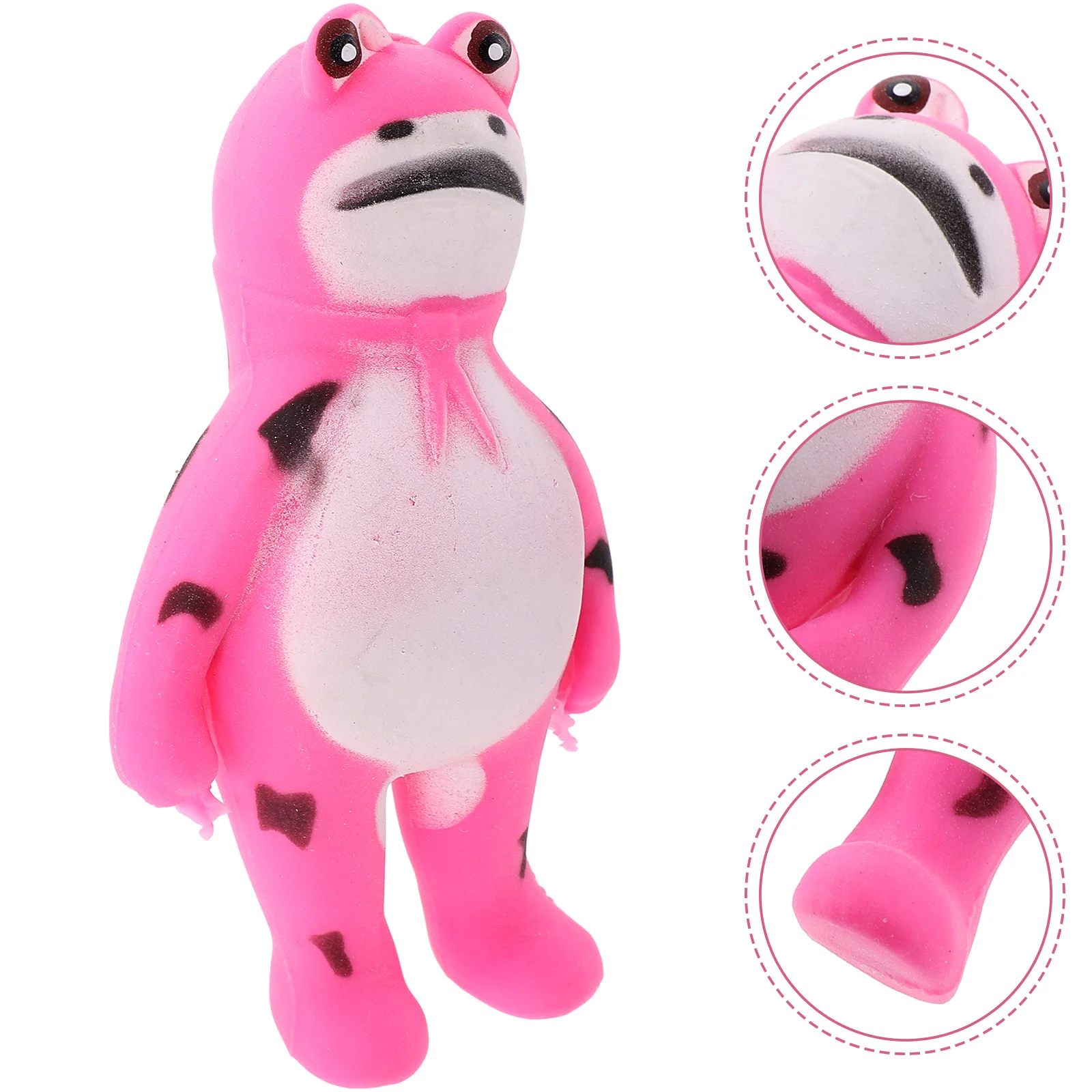 

2 Pcs Frog Decompression Toys Balls Adults Stretchy Aldult Home Squeeze Sensory Fidget
