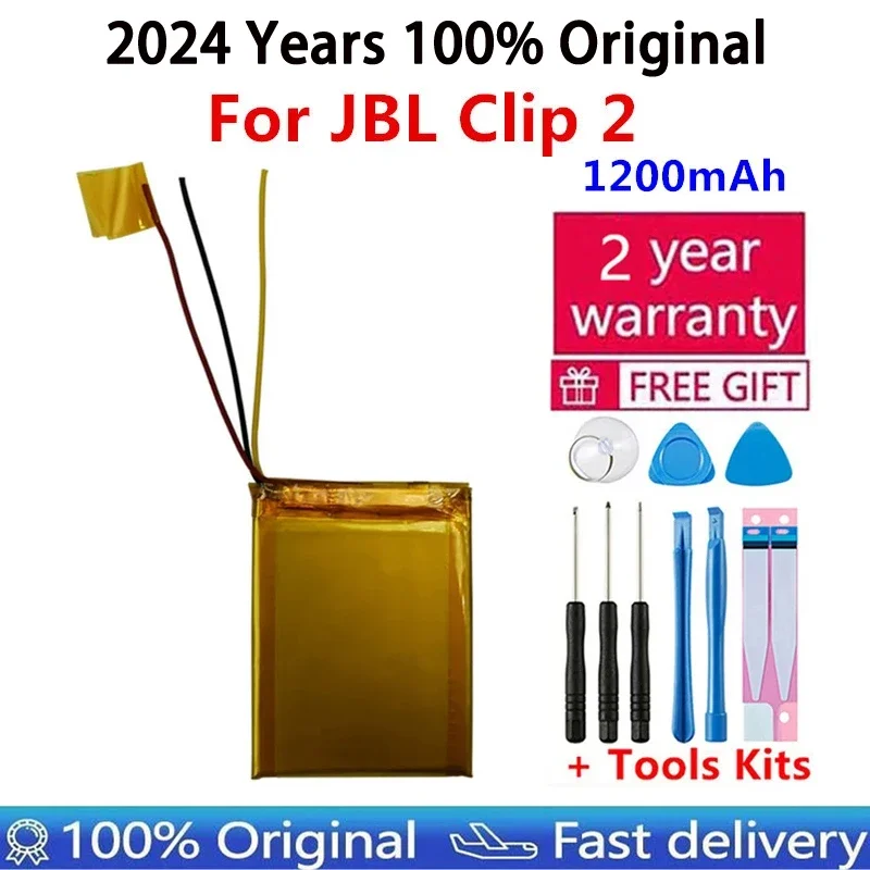 Аккумулятор GSP383555 на 1200 мА · ч для JBL Clip 2 AN CLIP2BLKAM CS056US P04405201 динамика с