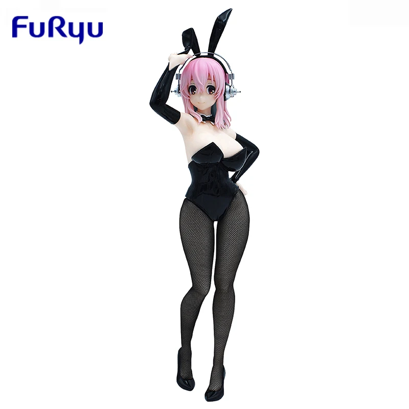

В наличии Furyu Super Sonico Bunny Girl 28 см, абсолютно новые оригинальные фигурки аниме, фигурки, модели игрушек
