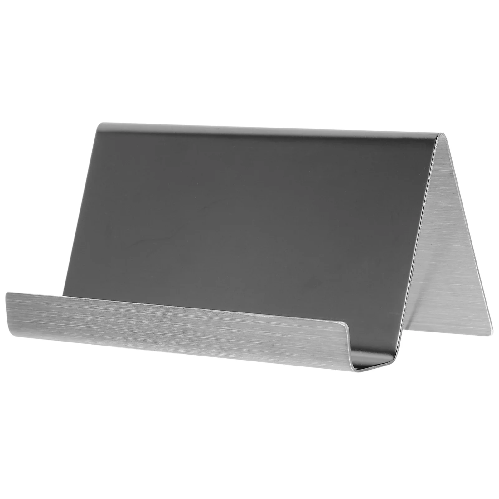 

Business Card Holder Holders Cars Steel Name Bracket Cards Display Stands Portable Stainless Desk Cellphone Office