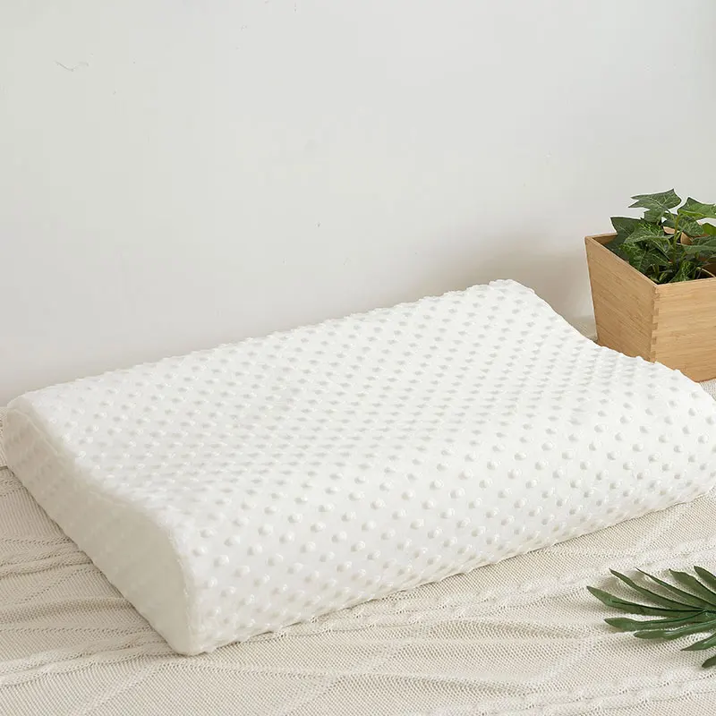 

Orthopedic Memory Foam Bedding Pillow 50*30CM Wave Shape Neck Protection Pillow Slow Rebound Sleeping Pillows Relax The Cervical