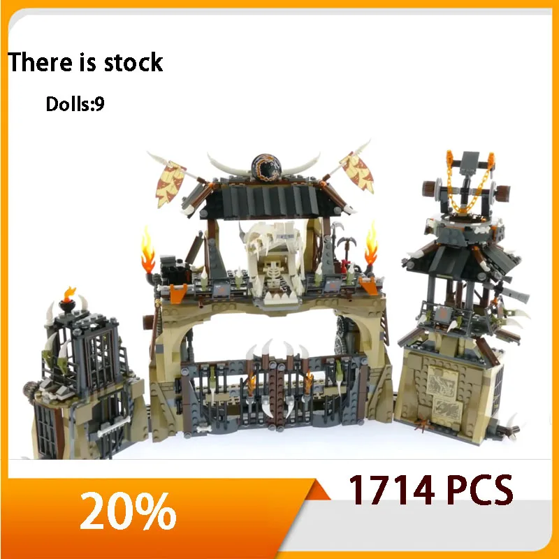 

70655 Tribal Base Camp Dragon Hunt Action Building Block Toy 1717 PCS Boy Birthday Gift Gift