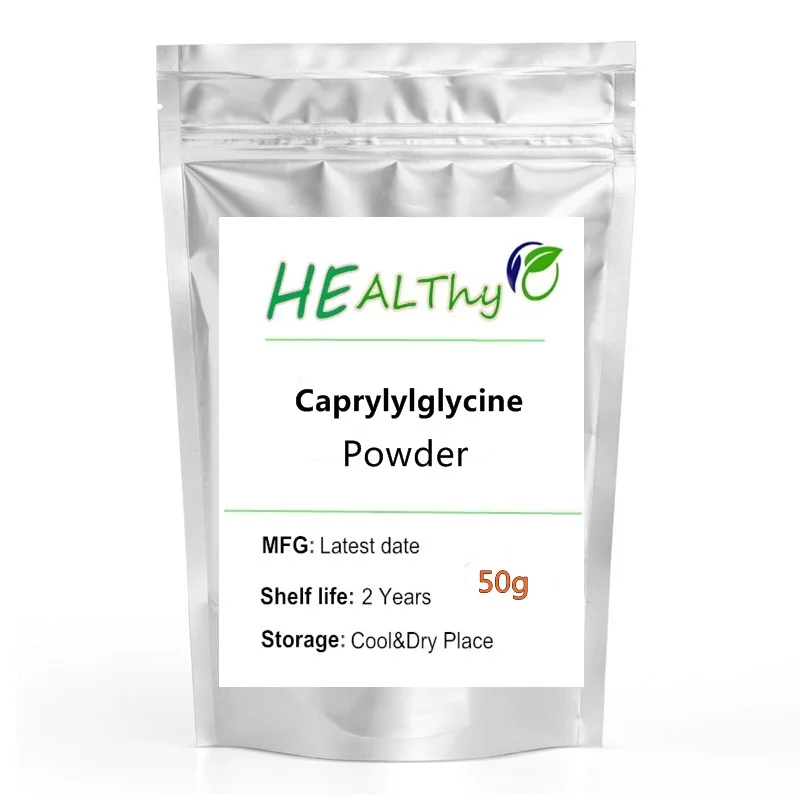 

High Quality Cosmetic Raw, Caprylylglycine Powder, N-Octanoylglycine,Anti Aging and Wrinkle Removing，Moisturizing Skin