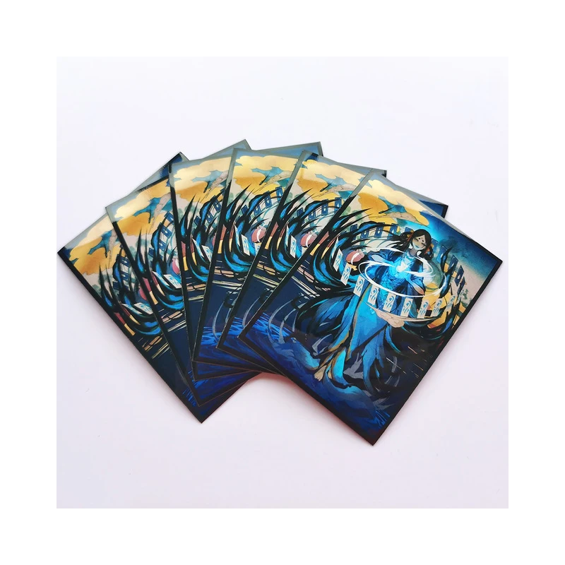 

120PCS/BAG High Quality TCG Card Sleeves MGT Time Warp Cards Sleeves Protector Color Sleeves Cover Pkm/TCG/MGT CARDS 66x91mm