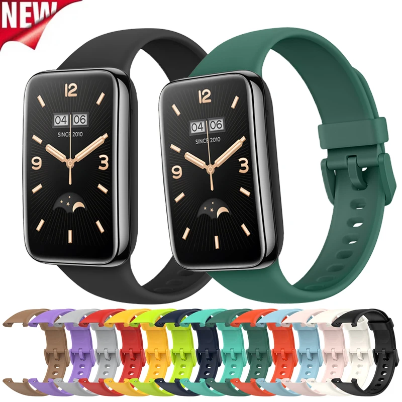

Bracelet For Xiaomi Mi Band 7 Pro Silicone Smart Watch Wristband Correa Watch Strap for Xiaomi Mi Band 7 Pro Accessories