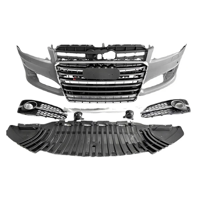 Передний бампер разветвитель подбородка спойлер Воздушная решетка комплект для