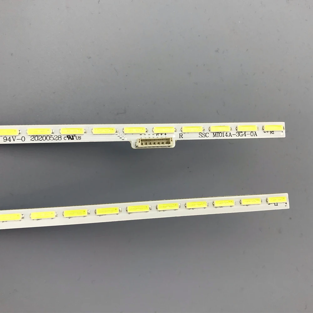 710mm LED Backlight strip 80 leds For Xiaomi 65'' TV L65M5-AA MI014A-361-0A MI014A-362-0A MI65TV | Light Beads