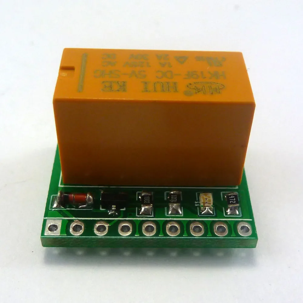 2 шт. DR21B01 ультра маленький светильник постоянного тока 5 В 1 канал DPDT релейный