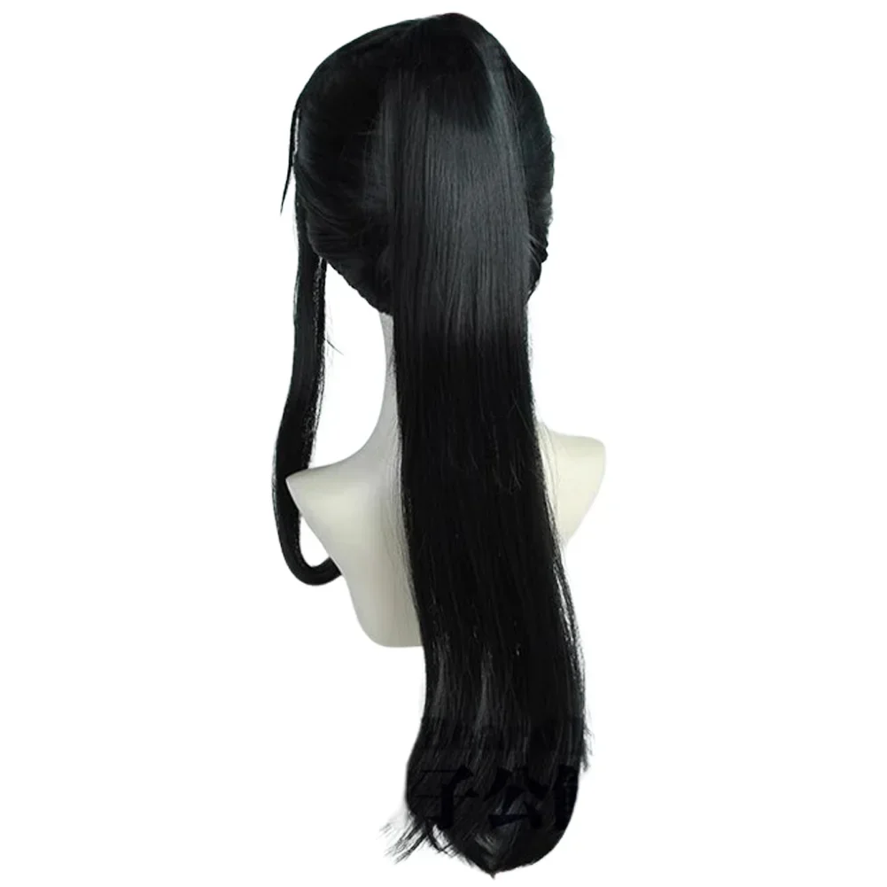 Парик для косплея аниме аширо Мина аксессуары костюмов чёрные длинные парики с