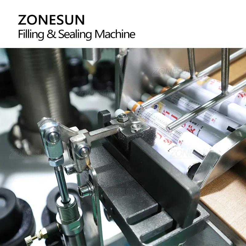 ZONESUN Автоматическая машина для наполнения и запечатывания пасты Металлическая