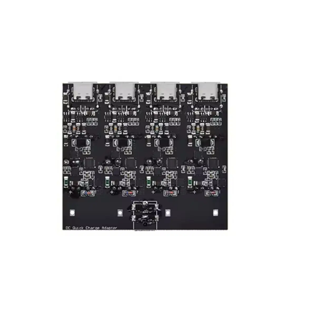 Адаптер быстрой зарядки для мобильных телефонов SCLS QC4.0 QC3.0 с 4 портами USB Type-C, модуль понижающе-повышающего преобразователя 6-35В SW3518 (art.: 3920dc2f9adc2) - 3920dc2f9adc2