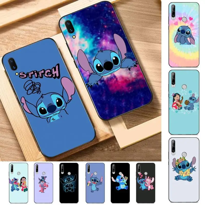 

BANDAI Stitch Phone Case for Huawei Y 6 9 7 5 8s prime 2019 2018 enjoy 7 plus