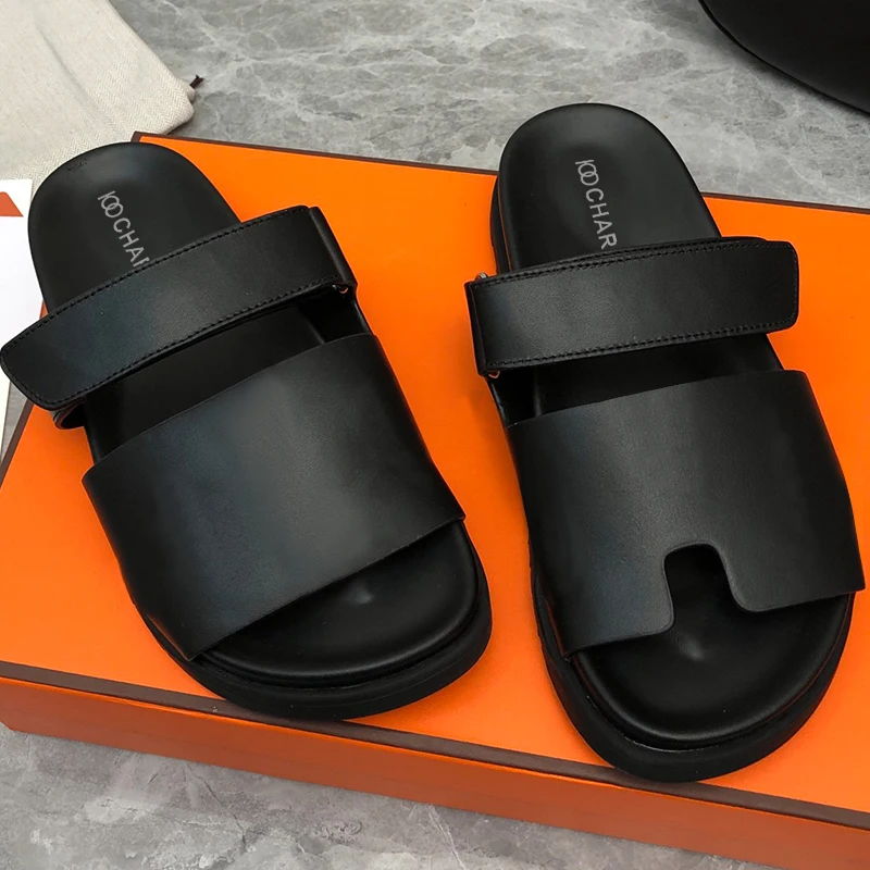 

French 100 charei 2022 new women's shoes, slippers, flat sandals, big pearl chain, A-class lambskin, counter box and dust bag