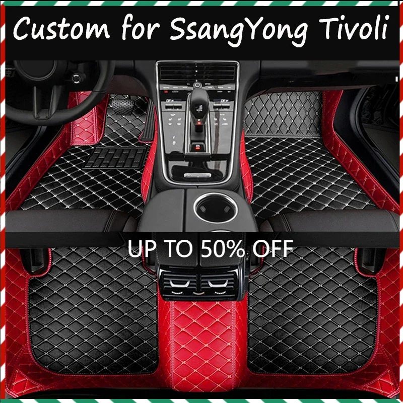 Автомобильные Коврики Для SsangYong Tivoli XLV Air Grand LUVi 2015 ~ 2022 защитный коврик роскошные