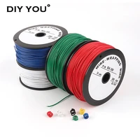 70m 24awg 6 color single strand wires tin plated copper wrapping wire diy circuit test aviation insulation jumper ok line