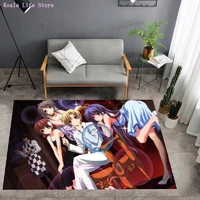 anime cartoon clannad floor rug for bedroom 3d print kitchen doorway tapis for living room floor carpet home textile decor mat