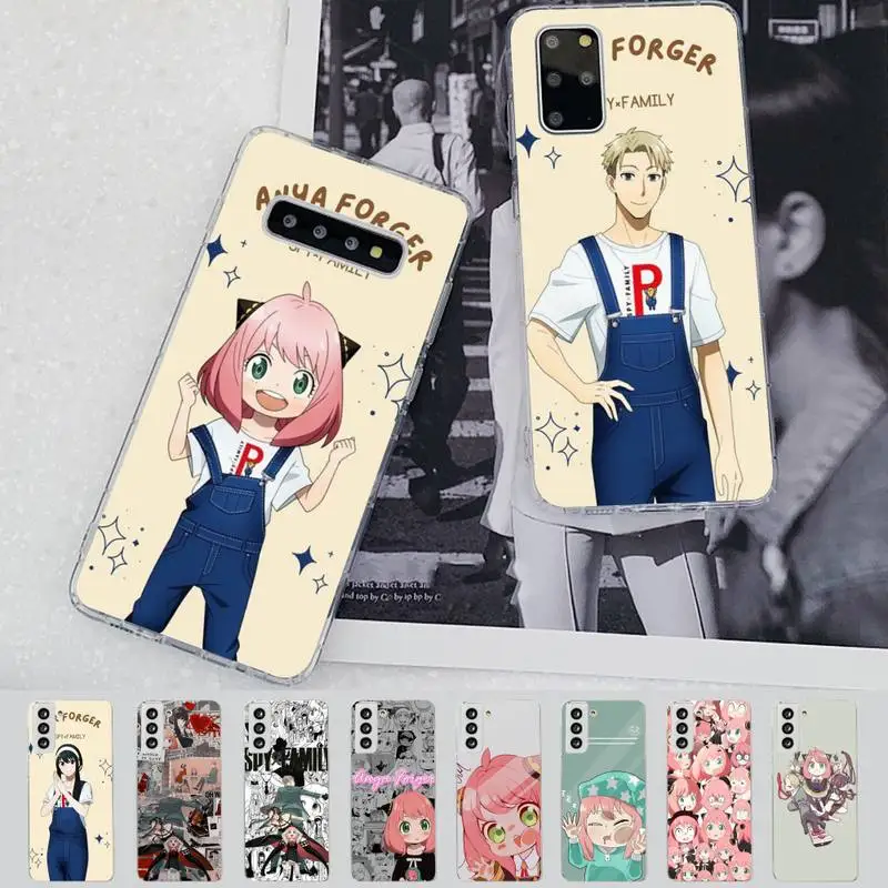 

Spy X Family Anime Manga Phone Case for Samsung S21 A10 for Redmi Note 7 9 for Huawei P30Pro Honor 8X 10i cover